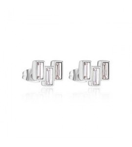 Orecchini Donna Gioielli Sagapò Luce in acciaio con cristalli sce31