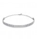 Collana Choker Donna Gioielli Brosway Desideri in acciaio tre fili con zirconi bianchi bein021