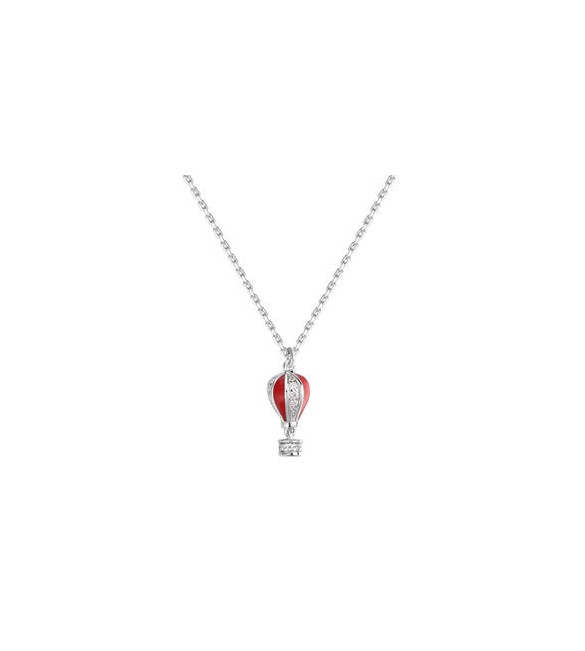 Collana Donna Gioielli Rosato Aria in argento con mongolfiera e smalti RZAR09