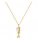 Collana Donna Gioielli Rosato Aria in argento dorato con mongolfiera e smalti RZAR10