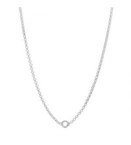 Collana per Charm Gioielli Storie Rosato in argento cm 41 RZC003