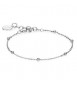 Bracciale personalizzabile Gioielli Storie Rosato in argento palline RZB044