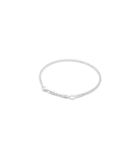 Bracciale tennis personalizzabile Gioielli Storie Rosato in argento cm 18 RZB040C