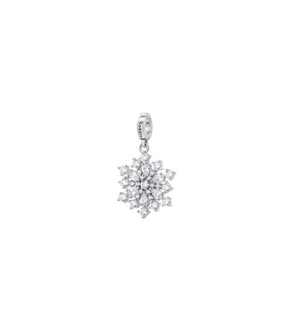 Charm Gioielli Storie Rosato in argento fiocco di neve RZ238R