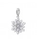 Charm Gioielli Storie Rosato in argento fiocco di neve RZ238R