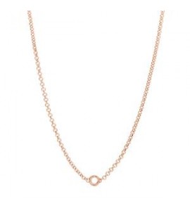 Collana personalizzabile Gioielli Storie Rosato in argento rosato cm 41 RZC004