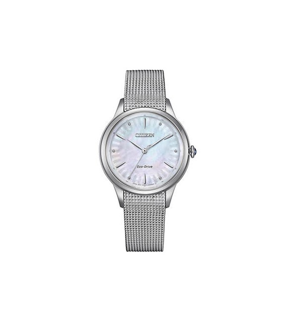 Orologio Solo Tempo Donna Citizen Gerber Eco Drive madreperla em1150-86d