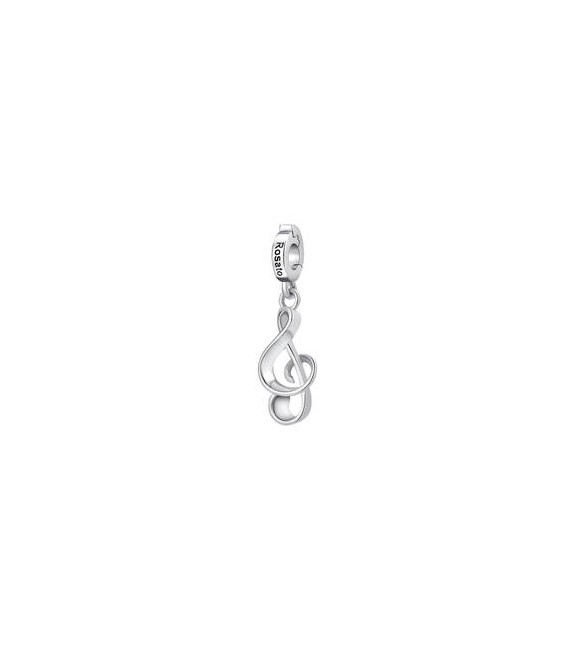 Charm Gioielli Storie Rosato in argento chiave di violino RZ237R