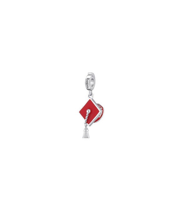 Charm Gioielli Storie Rosato in argento cappello laurea RZ133R