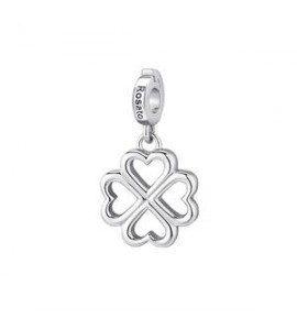 Charm Gioielli Storie Rosato in argento quadrifoglio RZ007R