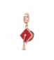 Charm Gioielli Storie Rosato in argento rosato cappello laurea RZ133