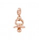 Charm Gioielli Storie Rosato in argento rosato ciuccio RZ022