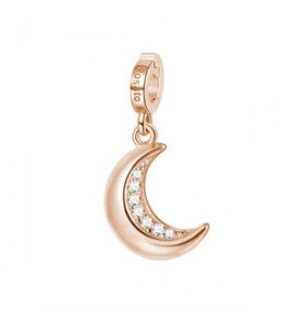 Charm Gioielli Storie Rosato in argento rosato luna RZ173