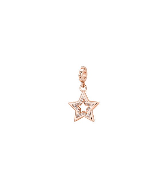 Charm Gioielli Storie Rosato in argento rosato stella RZ024