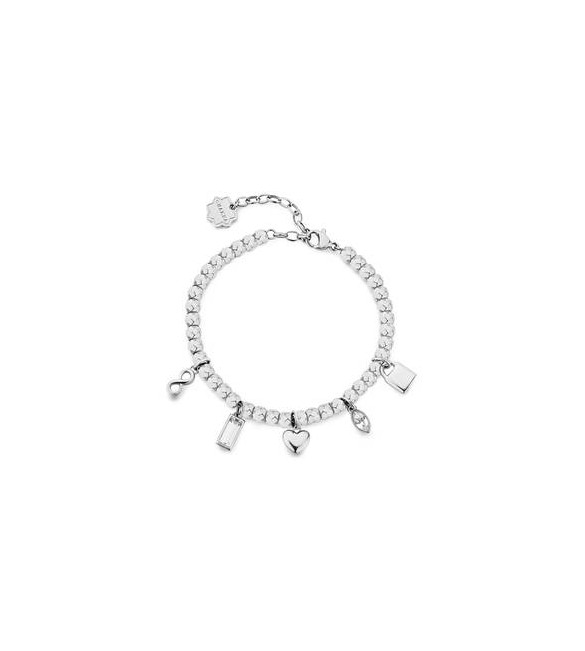 Bracciale Donna Gioielli Brosway Chakra in acciaio cuore bhkb249