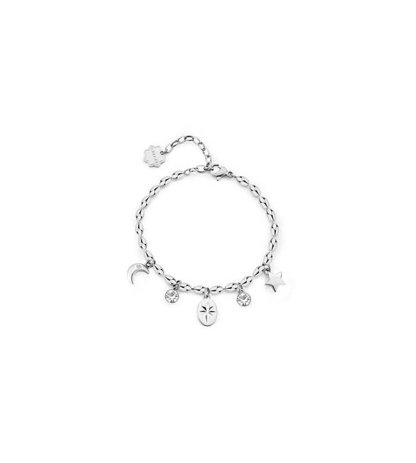 Bracciale Donna Gioielli Brosway Chakra in acciaio stella bhkb247