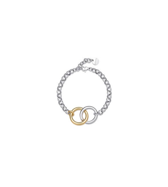 Bracciale Gioielli Brosway Aura in acciaio con cerchi bau11