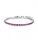 Bracciale Gioielli Brosway Desideri in acciaio con zirconi rosso bei105
