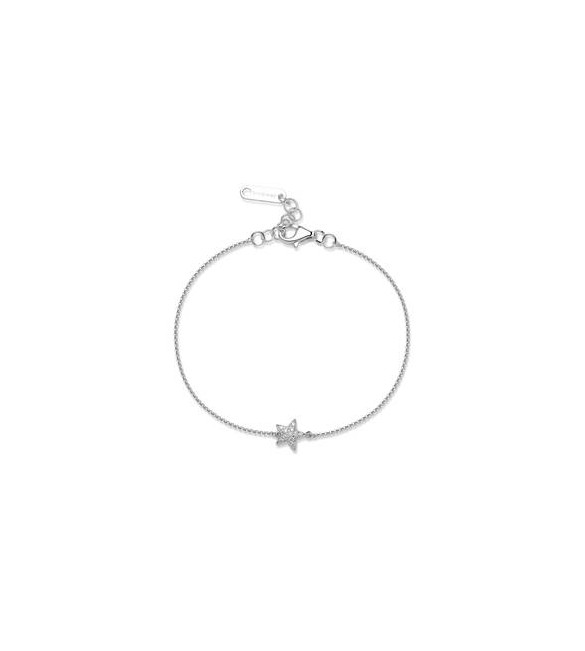 Bracciale Gioielli Fancy by Brosway in argento zirconi bianchi a forma di stella FIW141