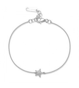 Bracciale Gioielli Fancy by Brosway in argento zirconi bianchi a forma di stella FIW141