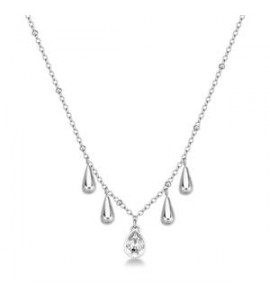 Collana Gioielli Brosway Perfect in acciaio con gocce BPC38
