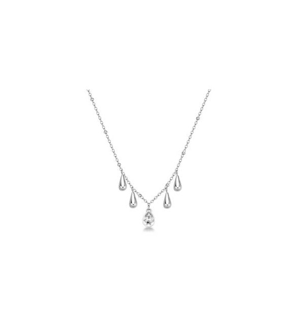 Collana Gioielli Brosway Perfect in acciaio con gocce BPC38