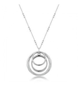 Collana Lunga Donna Gioielli Brosway Amy in acciaio con pendente bay06