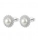 Orecchini Kate Gioielli Fancy by Brosway in argento zircone e perla FIW146