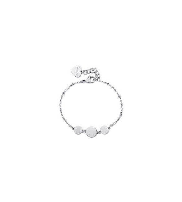 Bracciale Donna Gioielli Sagapò Elysium in acciaio con cerchi sum11