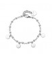 Bracciale Donna Gioielli Sagapò Elysium in acciaio con cerchi sum13