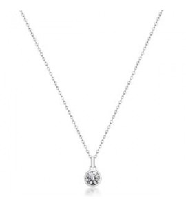 Collana Gioielli Brosway Symphonia in acciaio e cristallo bianco bym187