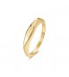 Anello Gioielli Brosway Essential in acciaio dorato misura 20 da incidere BNL122E