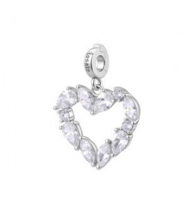 Charm Gioielli Storie Rosato in argento cuore RZ245R