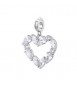 Charm Gioielli Storie Rosato in argento cuore RZ245R