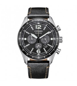 Orologio Cronografo Uomo Citizen Eco Drive Aviator nero ca4654-04e