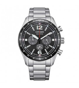 Orologio Cronografo Uomo Citizen Eco Drive Aviator nero ca4654-55e