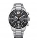 Orologio Cronografo Uomo Citizen Eco Drive Aviator nero ca4654-55e