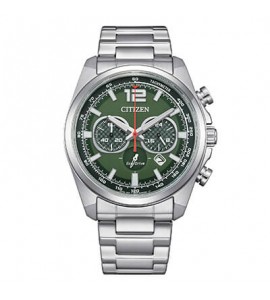 Orologio Cronografo Uomo Citizen Eco Drive Racing verde ca4640-50x