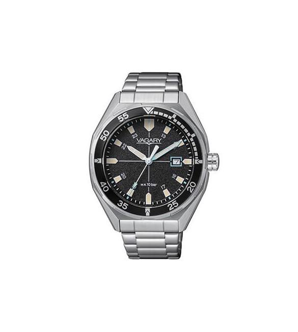 Orologio Solo Tempo Unisex Vagary by Citizen Aqua39 nero ib9-417-51
