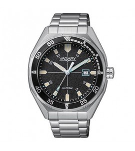Orologio Solo Tempo Unisex Vagary by Citizen Aqua39 nero ib9-417-51