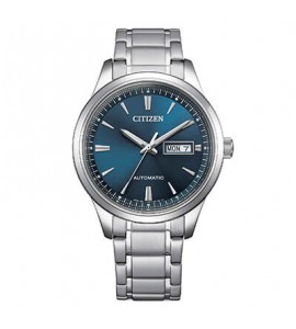 Orologio Solo Tempo Uomo Citizen Automatico blu NY4058-79L