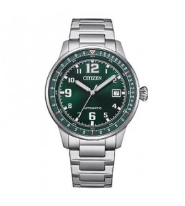 Orologio Solo Tempo Uomo Citizen Automatico Military verde NJ0190-51X