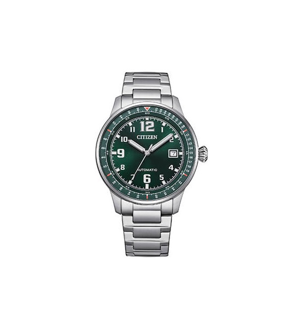 Orologio Solo Tempo Uomo Citizen Automatico Military verde NJ0190-51X