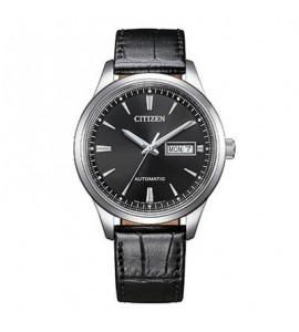 Orologio Solo Tempo Uomo Citizen Automatico pelle nero ny4058-01e