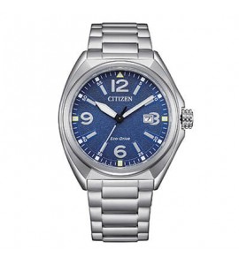 Orologio Solo Tempo Uomo Citizen Eco Drive Urban blu aw1571-76L