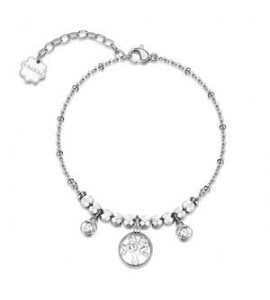 Bracciale Donna Gioielli Brosway Chakra in acciaio albero della vita BHKB269