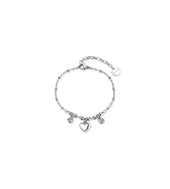 Bracciale Donna Gioielli Brosway Chakra in acciaio cuore BHKB263