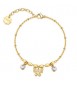 Bracciale Donna Gioielli Brosway Chakra in acciaio dorato farfalla BHKB268