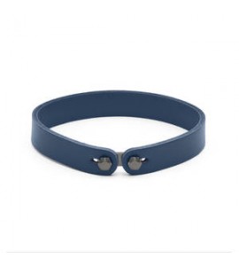 Bracciale Uomo Gioielli Brosway Ink in pelle blu BIK147B