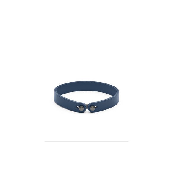 Bracciale Uomo Gioielli Brosway Ink in pelle blu BIK147B